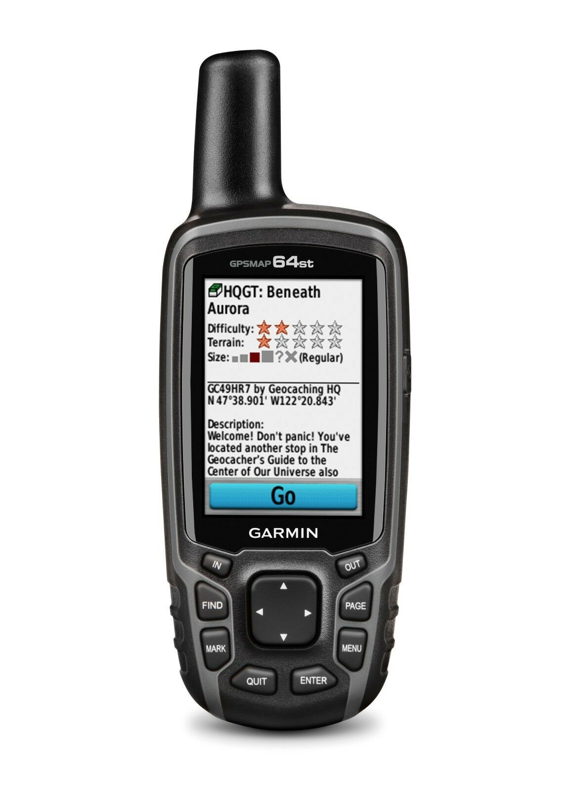 Навигатор GPS MAP 64st Rus