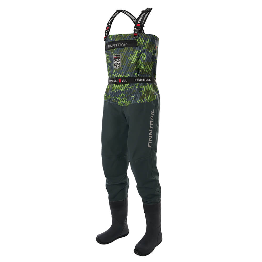 Вейдерсы Enduro BF Camo Green,"дышащий" полиэстер